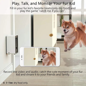 Dog & Cat Live Camera & Treat Dispenser!