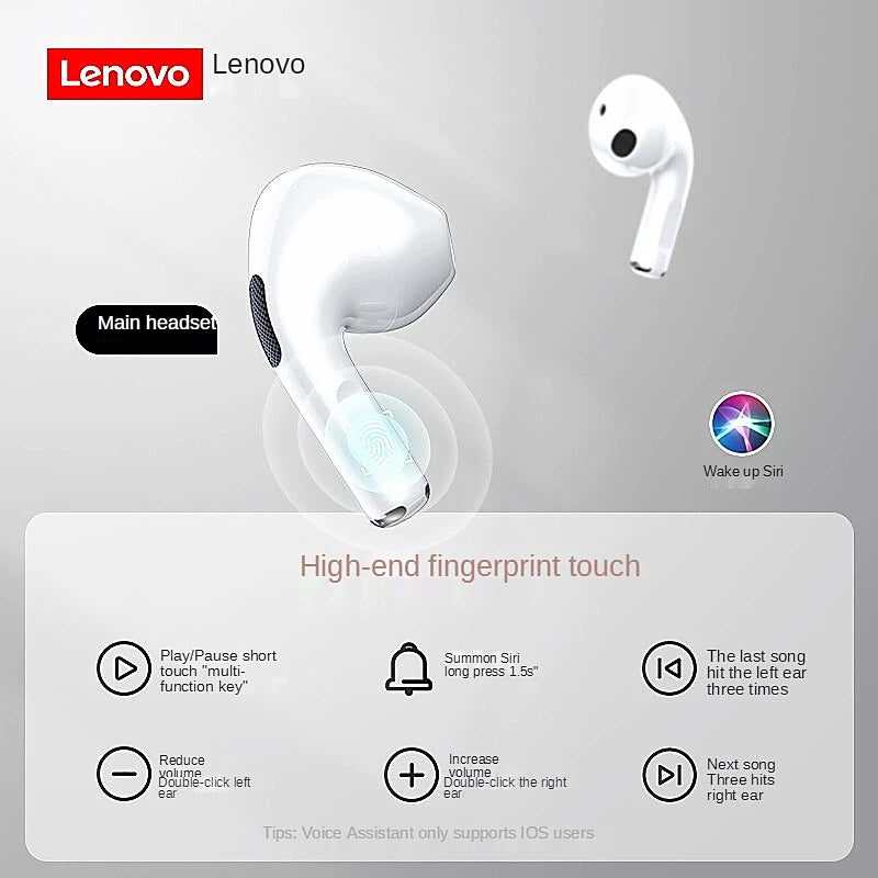Lenovo Smart True Wireless Earbuds - Wireless Headphones